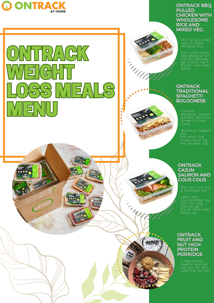 OnTrack Weight Loss Meals - 4 Week Subscription