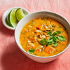 CURRIED SWEET POTATO AND PEANUT SOUP