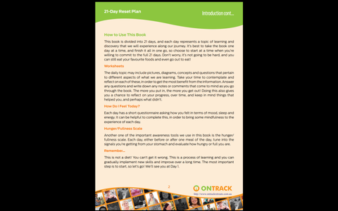 Image of 21 DAY RESET EBOOK